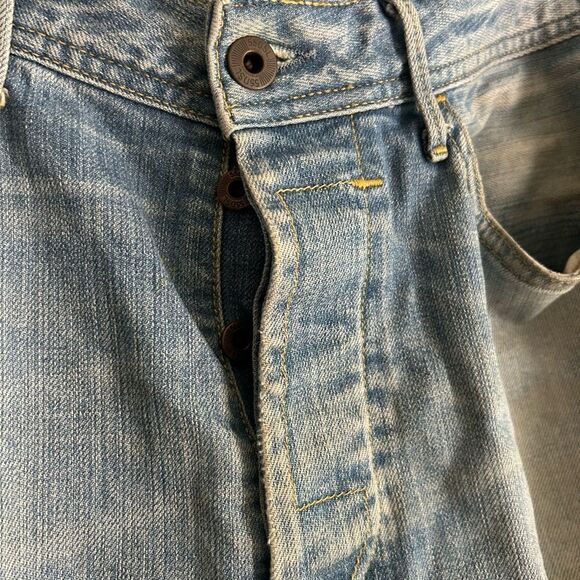 Fifty five Diesel Stylish Light Blue Men's Skinny Jeans 32 4 Button Fly - Picture 4 of 16